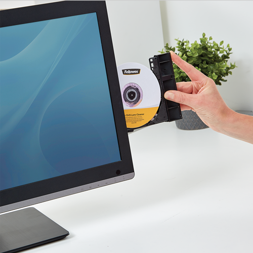 FELLOWES CLEAN, CD/DVD LENS CLEANER DISK - Image 4