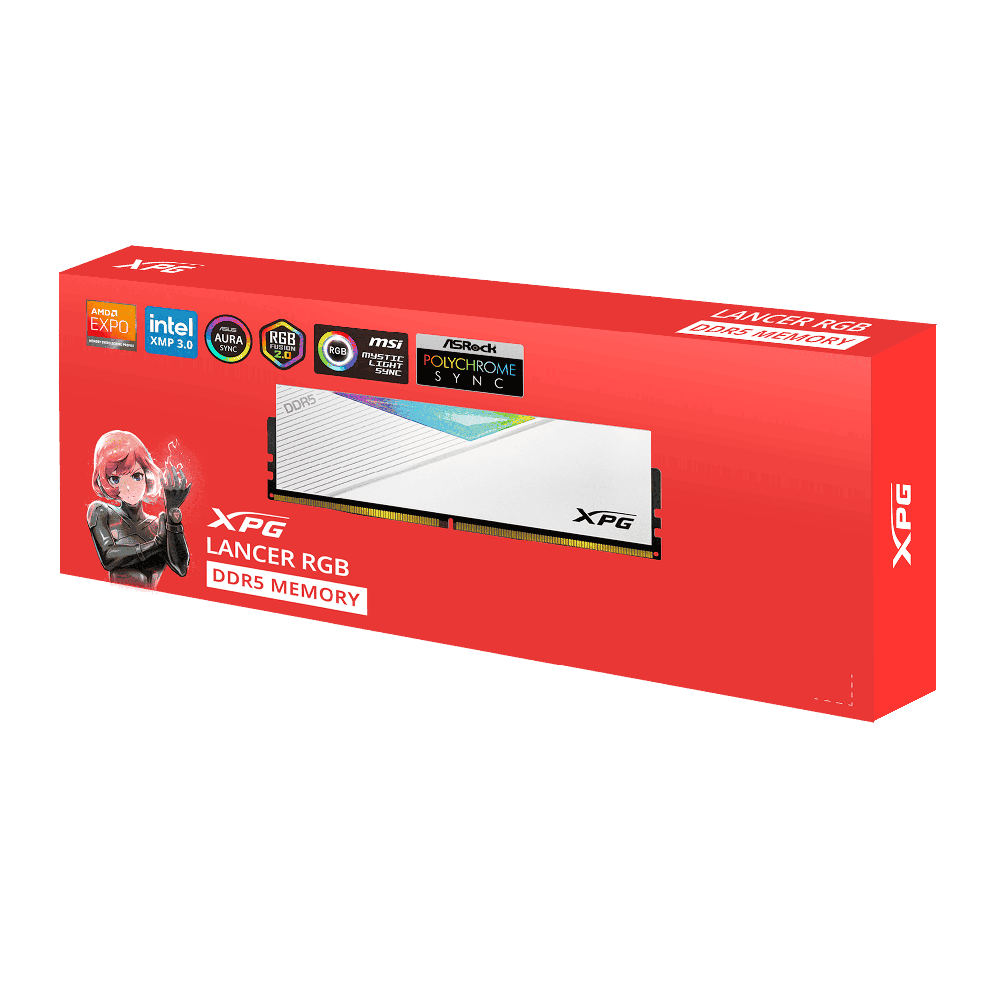 32GB ADATA XPG LANCER RGB DDR5 6000 DRAM - Image 8