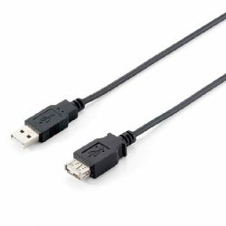 EQUIP CABLE, USB2.0 EXTENSION 3M BLK
