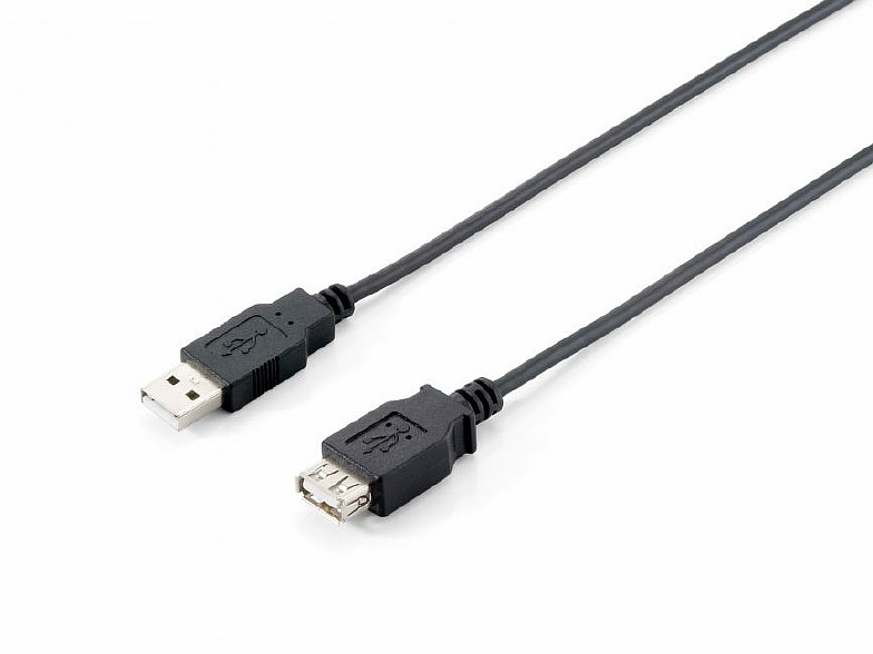 EQUIP CABLE, USB2.0 EXTENSION 5M BLK