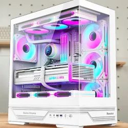 HUNTKEY GX760A FATE GAMING CASE WHITE