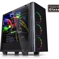 TT CASE, VIEW 21 TG RGB PLUS MID-TOWER