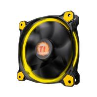 TT FAN, RIING 12 LED RADIATOR FAN - YELL