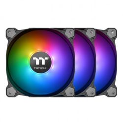 TT FAN, PURE 12 ARGB RADIATOR FAN 3 PACK