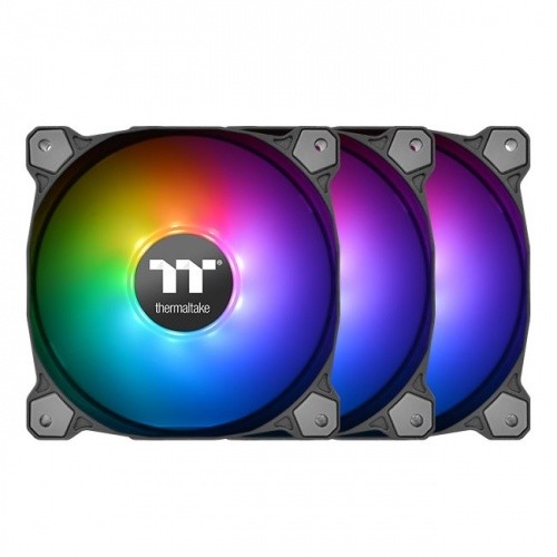 TT FAN, PURE 12 ARGB RADIATOR FAN 3 PACK