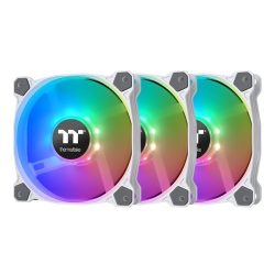 TT FAN, PURE 12 ARGB WHITE FAN 3 PACK