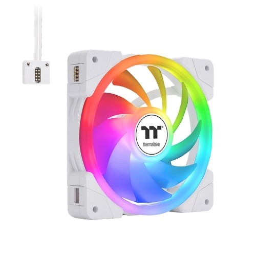 TT FAN, SWAFAN EX12 ARGB SYNC COOL 3P WH