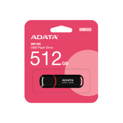 ADATA UV150 USB 3.2 512GB SNAP CAP BLACK