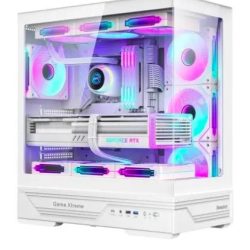 HUNTKEY GX760A FATE GAM CASE + 4FANS WHT