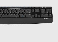LOGITECH WIRELESS COMBO MK345 BLACK