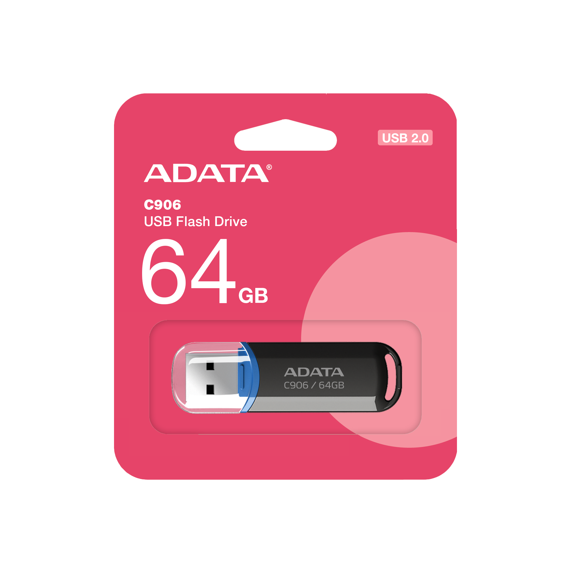 ADATA USB 2.0 COMPACT 64GB BLK - Image 2