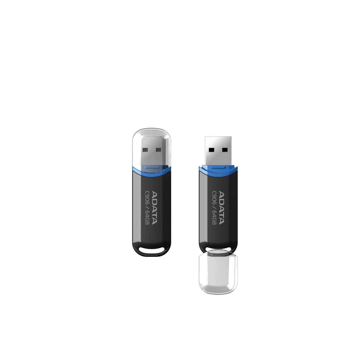 ADATA USB 2.0 COMPACT 64GB BLK - Image 3
