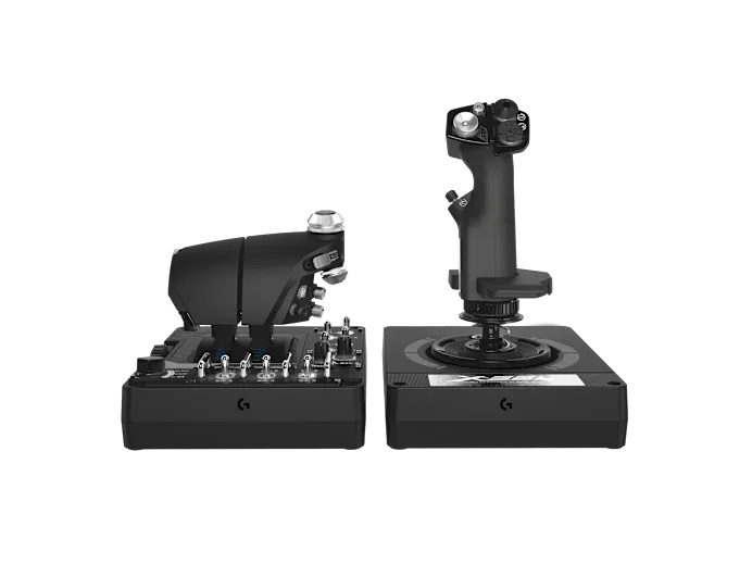 LOGITECH G X56 HOTAS RGB THROTTLE and STICK