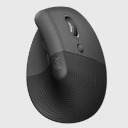 LOGITECH LIFT VERTICAL BLACK MOUSE