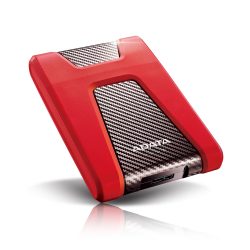 ADATA USB3.1 - 1TB EXT HDD RUGGED RED