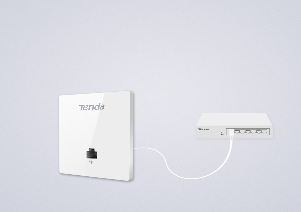 TENDA IN WALL AP, AC1200 DUAL BAND GB - Image 3