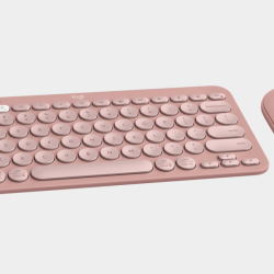 LOGITECH WIRELESS COMBO PEBBLE 2 ROSE