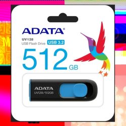 ADATA USB 3.2 RETRACTABLE  512GB BLK/BLU