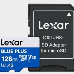 LEXAR BLU PLUS 128GB MICROSDXC C10 V30