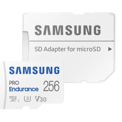 SAMSUNG  PRO ENDURANCE MICROSD 256GB